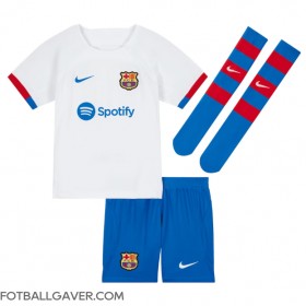 Barcelona Frenkie de Jong #21 Fotballklær Bortedraktsett Barn 2023-24 Kortermet (+ korte bukser)
